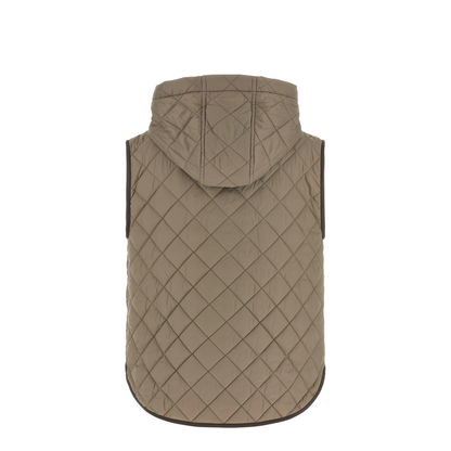 Women's Quilted Vest Gilet Gray - Image 2