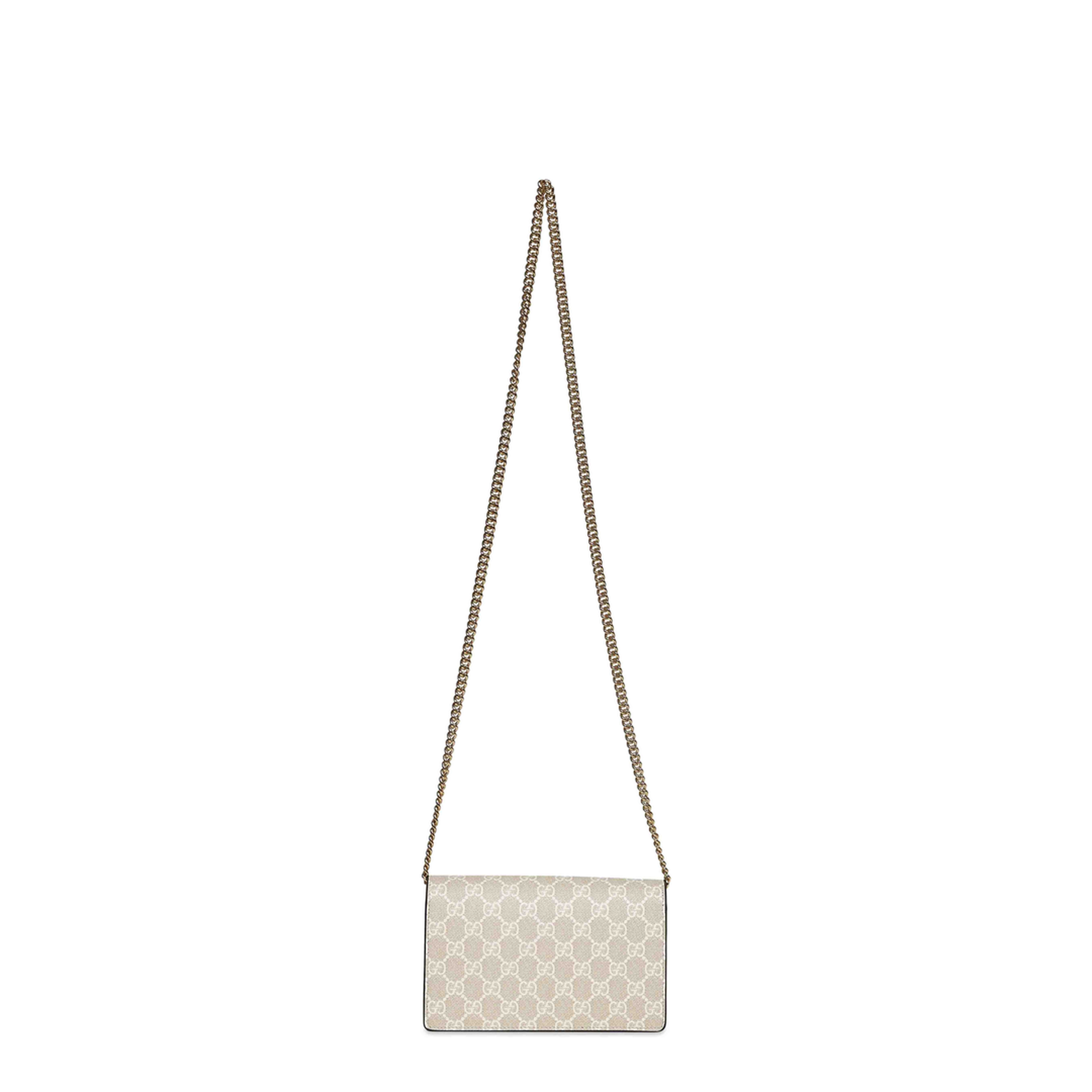 Marmont Mini Chain Clutch Bag - Beige - Image 3