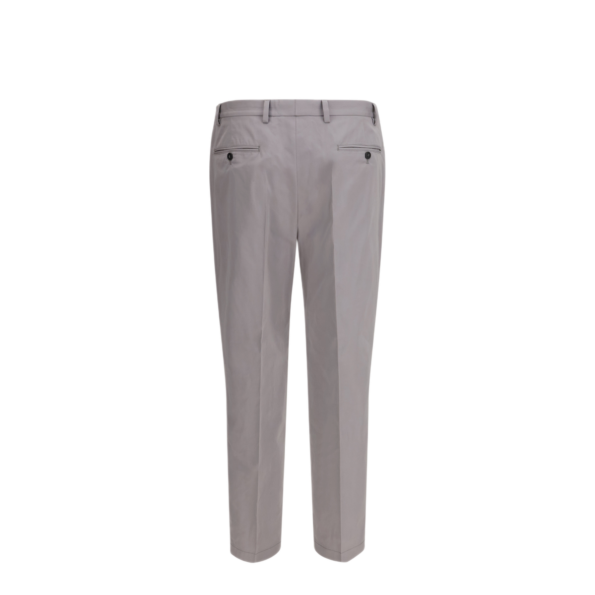 Tailored Cotton Poplin Pants - Image 2
