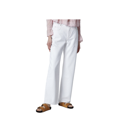 White Dromie Trousers - Image 1