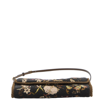 Embellished Fabric VLogo Signature Shoulder Bag - Image 3