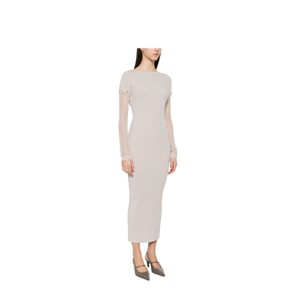 Dove Grey Dress - Image 4