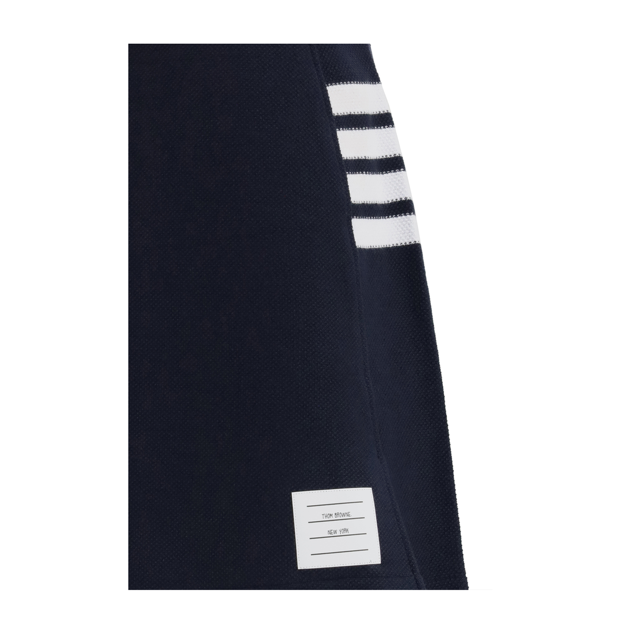 4-bar Piqué Mini Skirt - Image 3