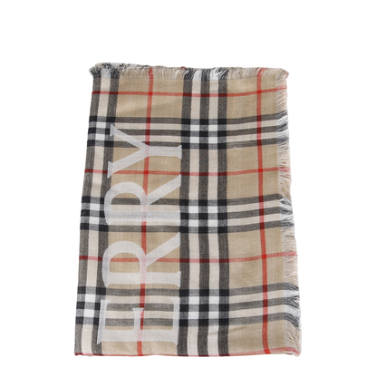 Check Scarf - Image 1