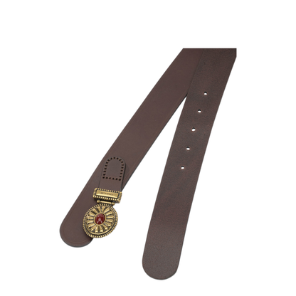 Paisley Leather Belt - Image 2