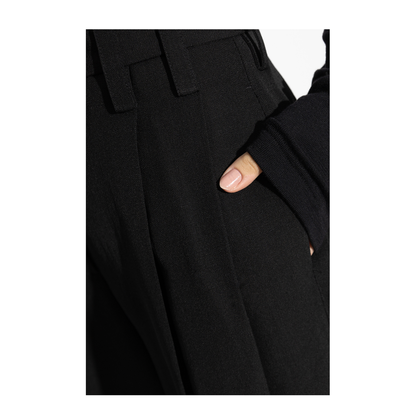 Silk Pleated Pants - Image 5