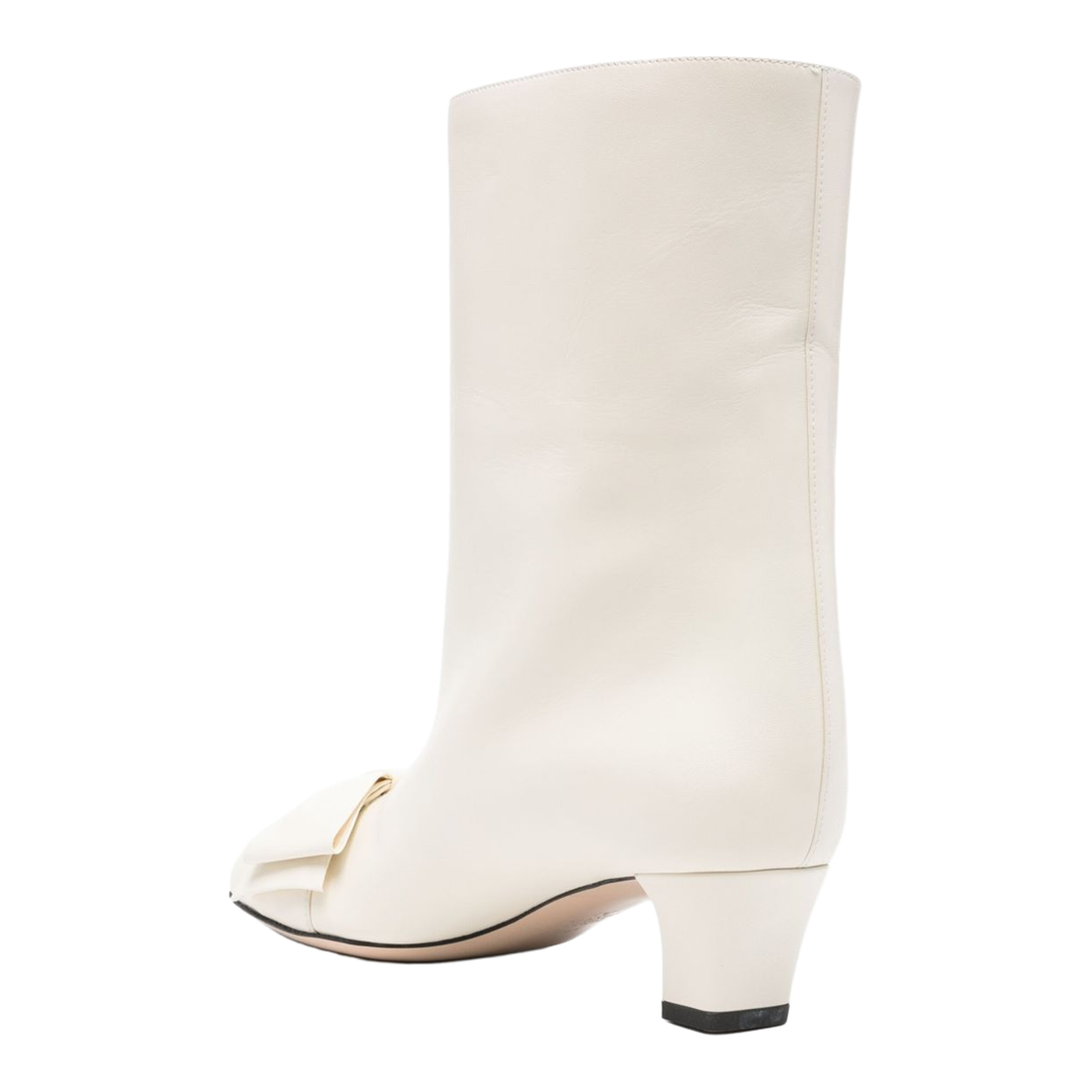 Bow Leather Boots - Image 4