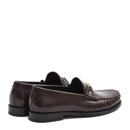 Luco Loafer in Polished Bullskin - Dark Brown - Image 2
