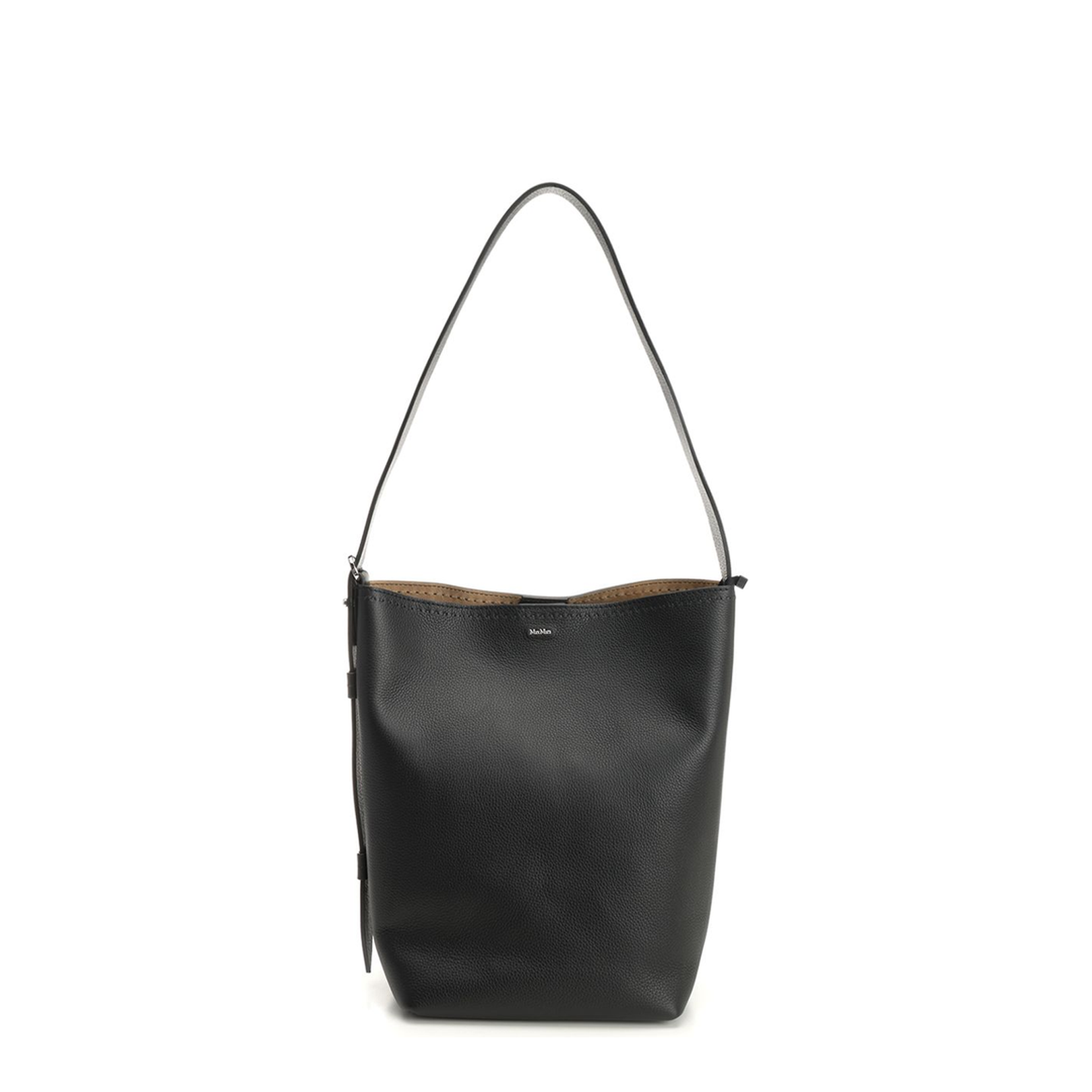 Archetipo Bucket Bag Leather Black - Image 1