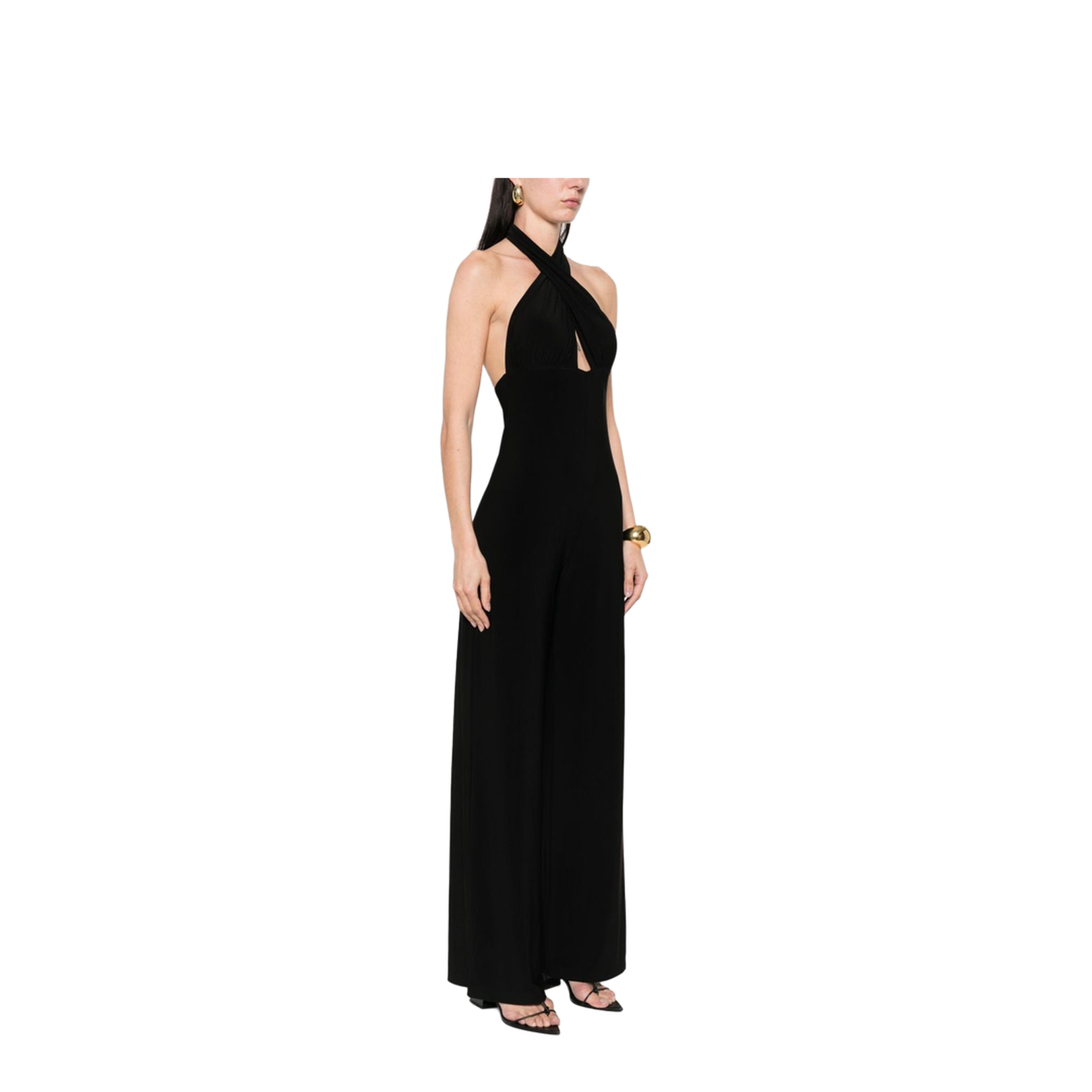 Sleeveless Long Jumpsuit - Image 5