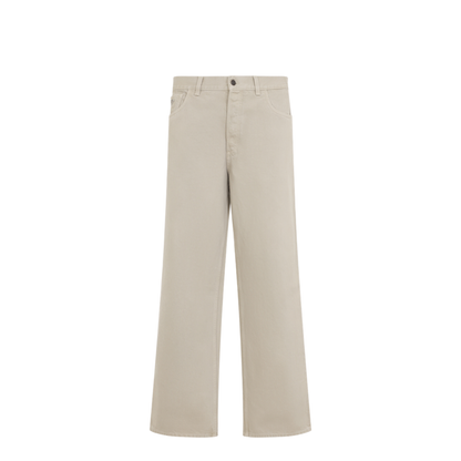 Loose-Fit Denim Jeans - Image 1