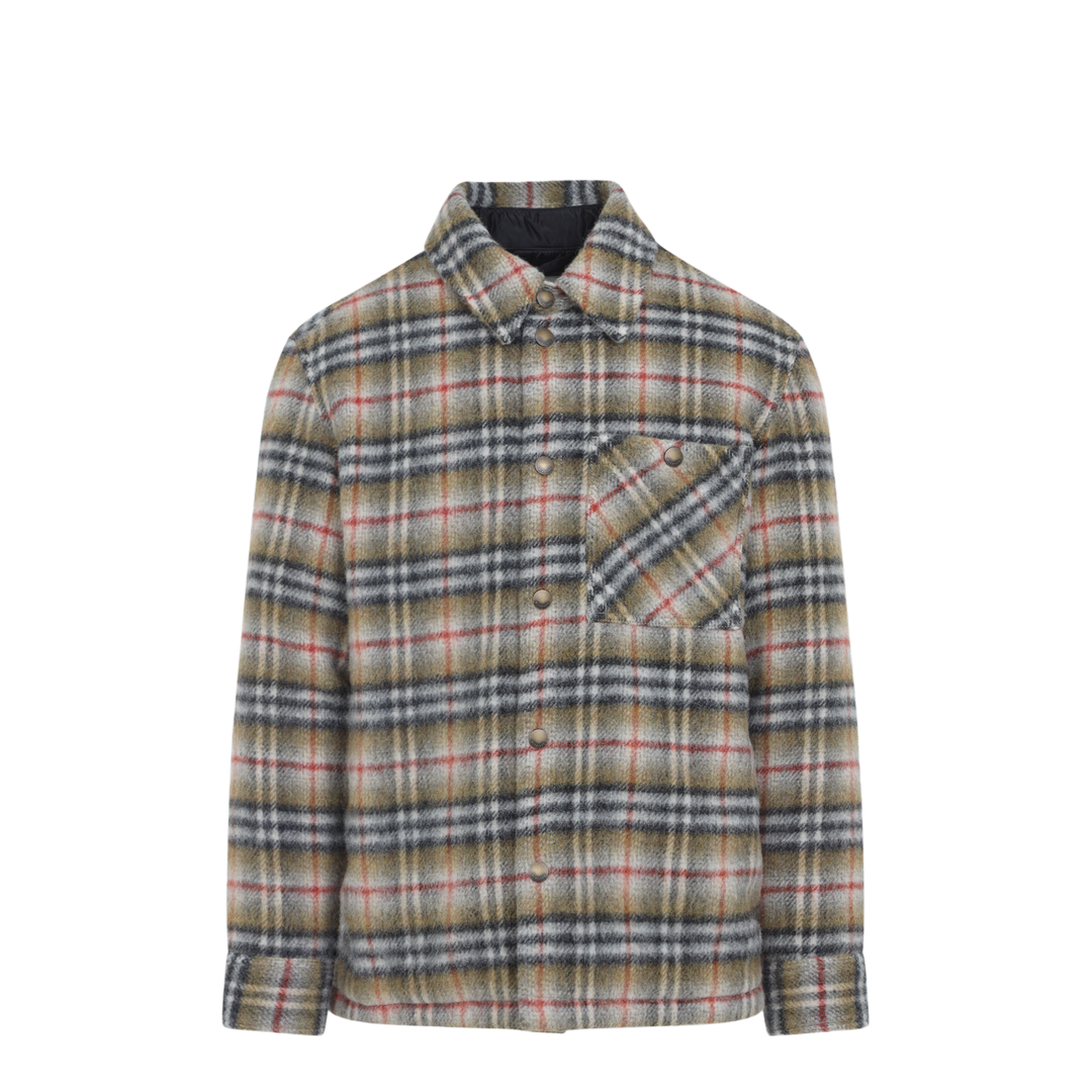 Check Overshirt - Image 3