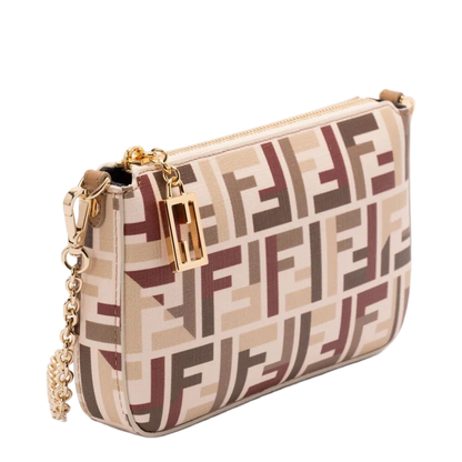 Baguette Ff fabric Pouch - Multicolour - Image 4