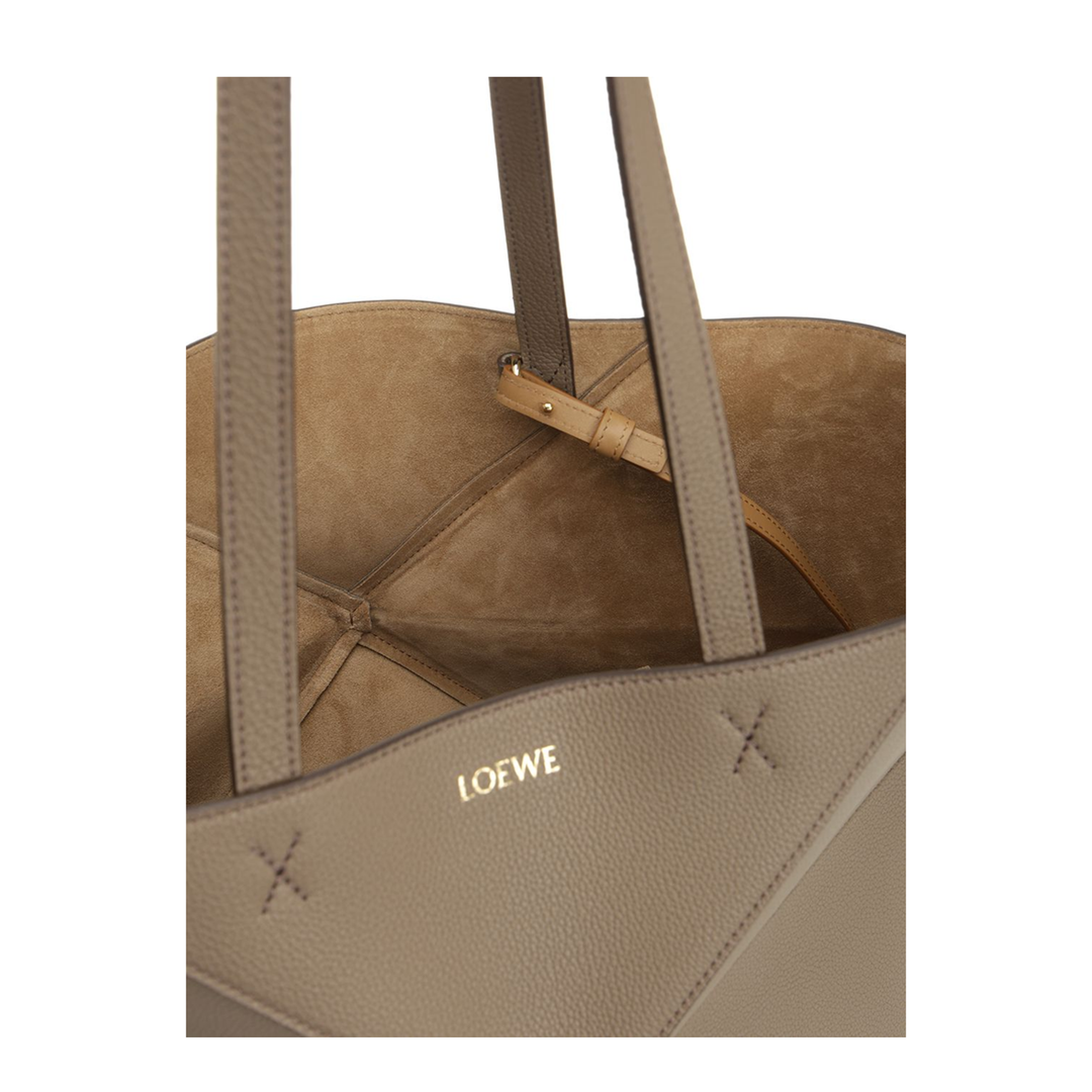 Medium Horizontal Puzzle Fold Tote Bag - Image 4