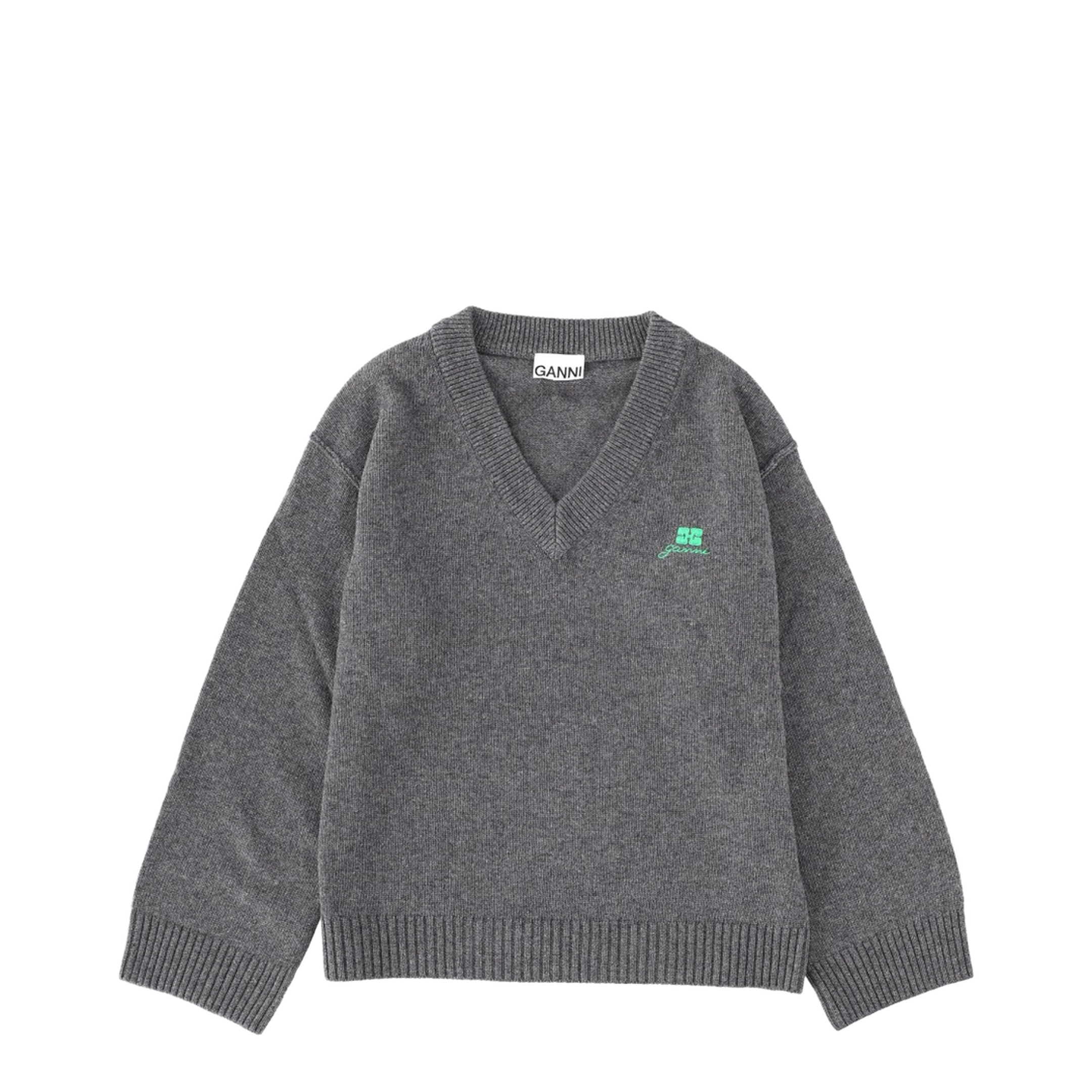 Logo Sweater in Grey - Image 1