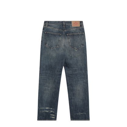 Jeans in washed blue denim - Image 2