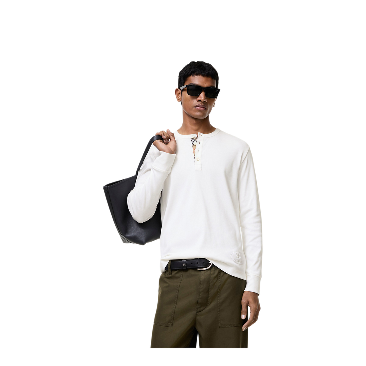 Long Sleeve Cotton Top - Image 2