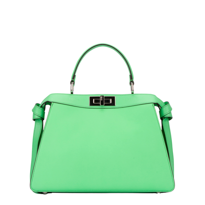 Peekaboo ISeeU Medium
Green Calf Leather Bag - Image 1