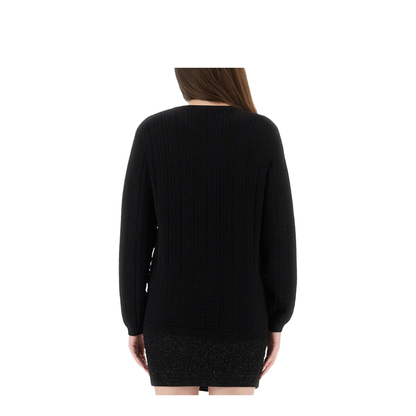 Knitted Sweater Black - Image 3