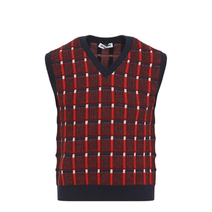 Sleeveless Knitted Vest - Image 3