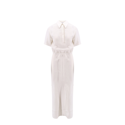 Twill Dress White - Image 2