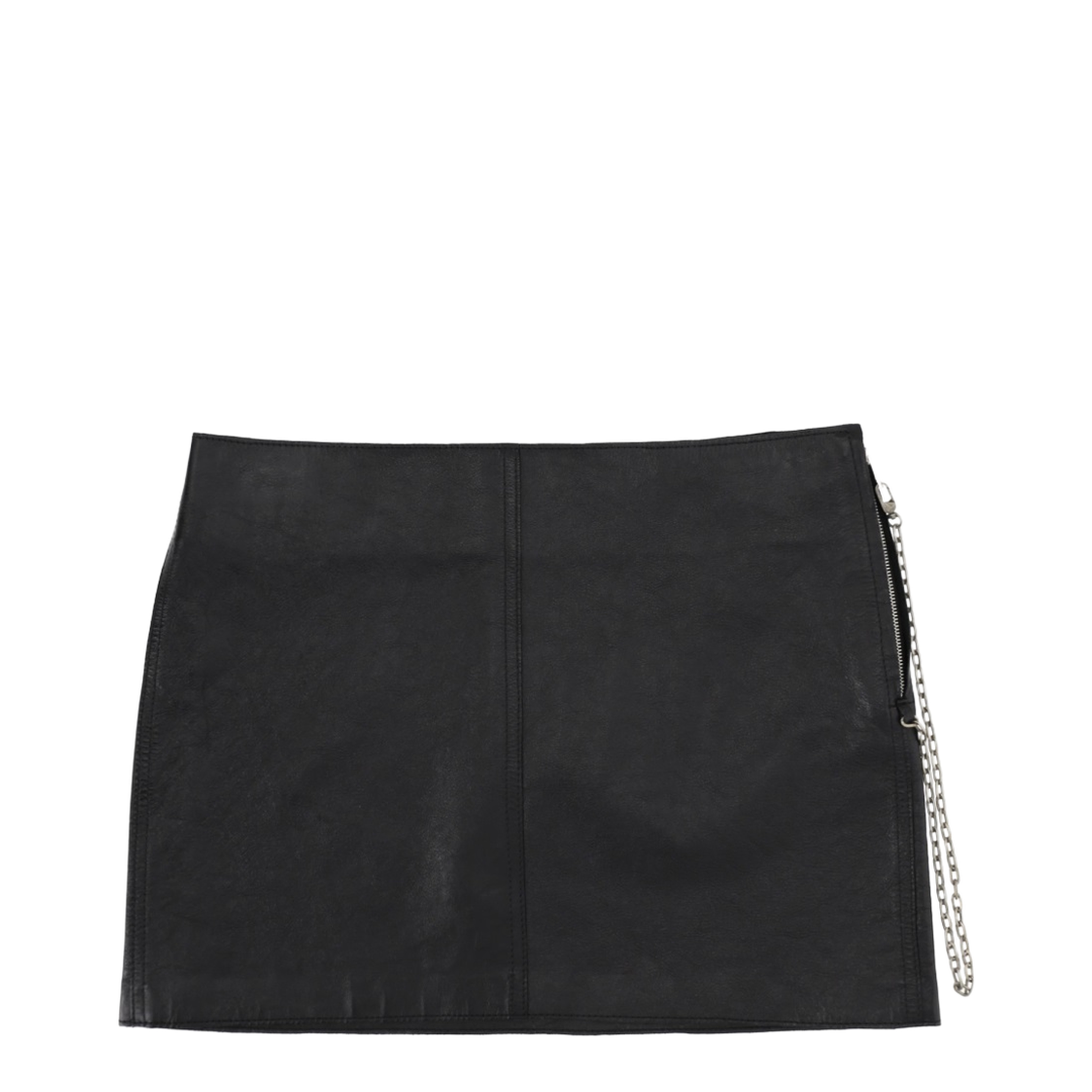 Leather Miniskirt - Image 1