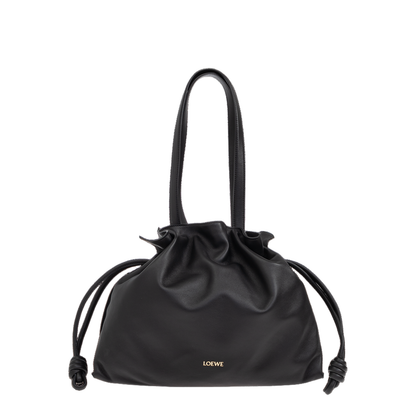 Flamenco Clutch Large Leather Black - Image 1