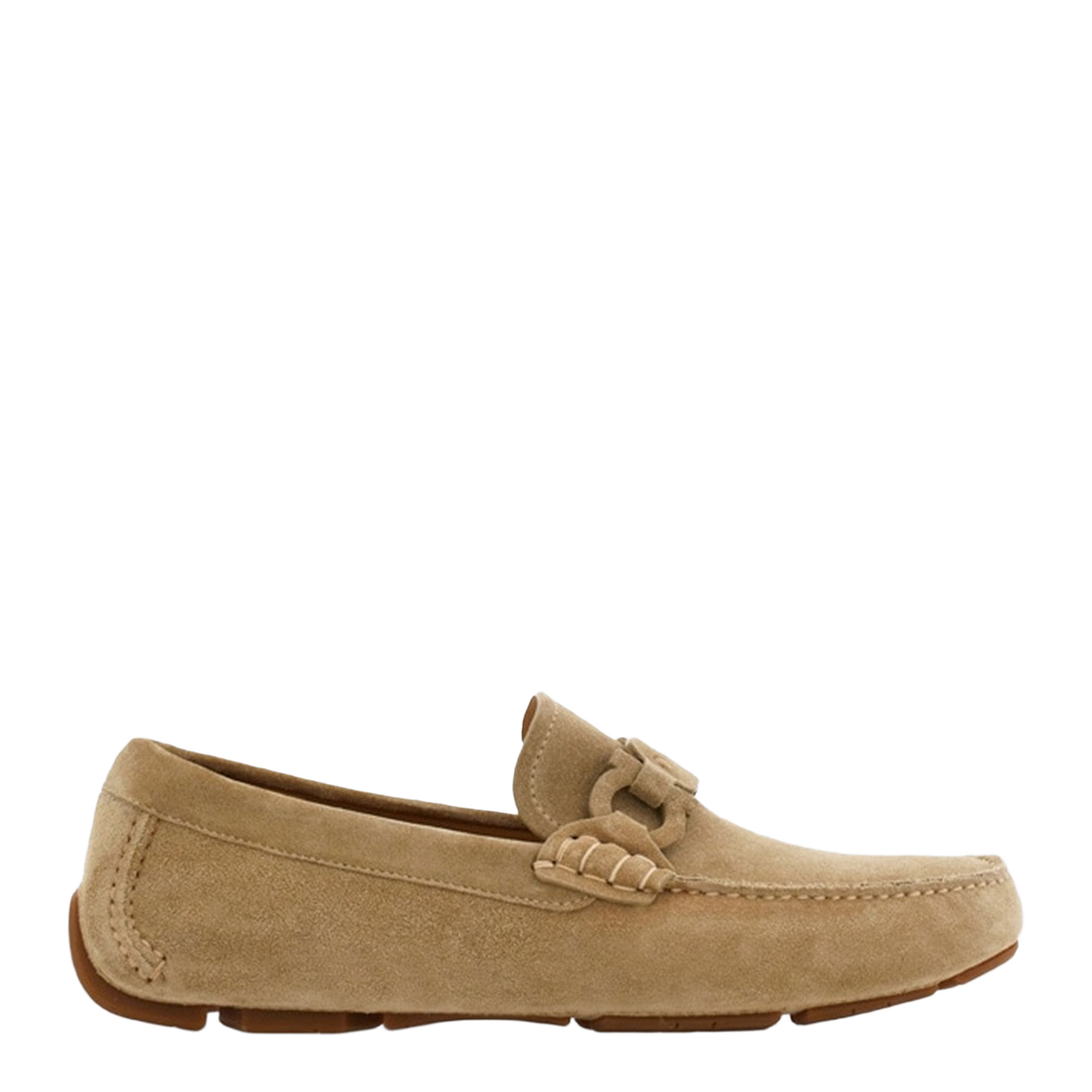 Safari-colored Gancini Driver Loafer - Image 1
