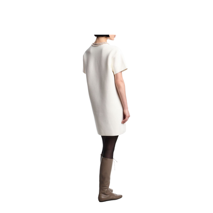 Ottoman Fabric Dress with Fringed Details - Image 2