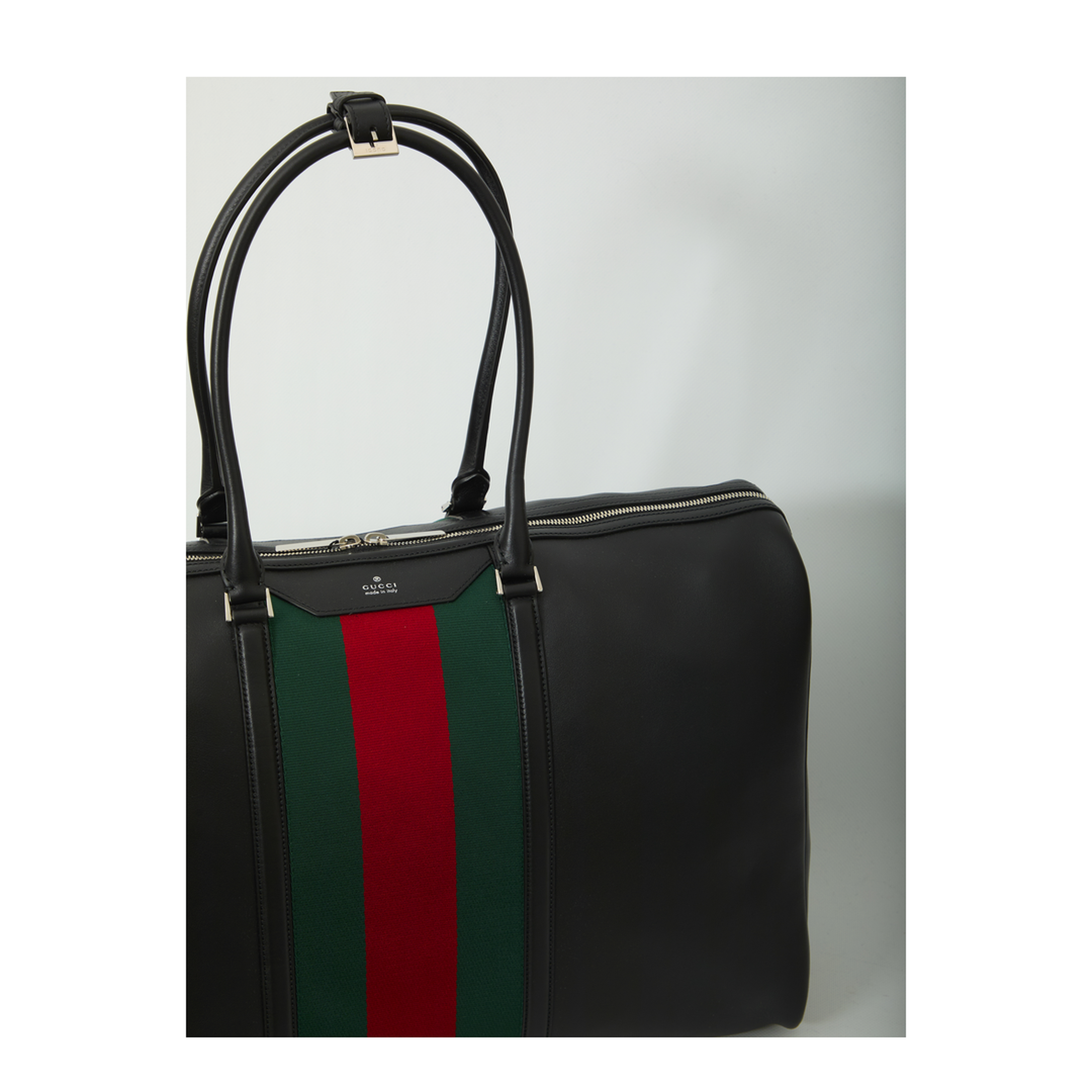 Large Mega Web Trademark Duffle Bag - Image 4