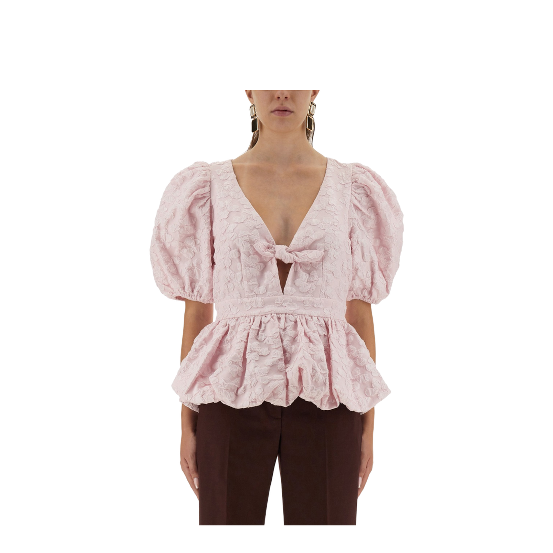 Top With Puff Sleeves - Image 1