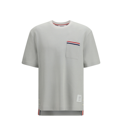 Short-sleeve cotton-linen T-shirt - Image 1