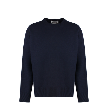 Crew-neck Wool Sweater - Image 1