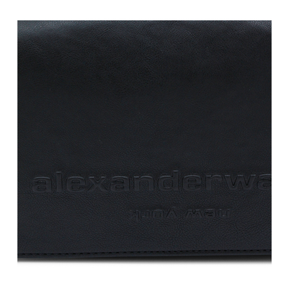 Punch Calfskin Crossbody - Black - Image 7