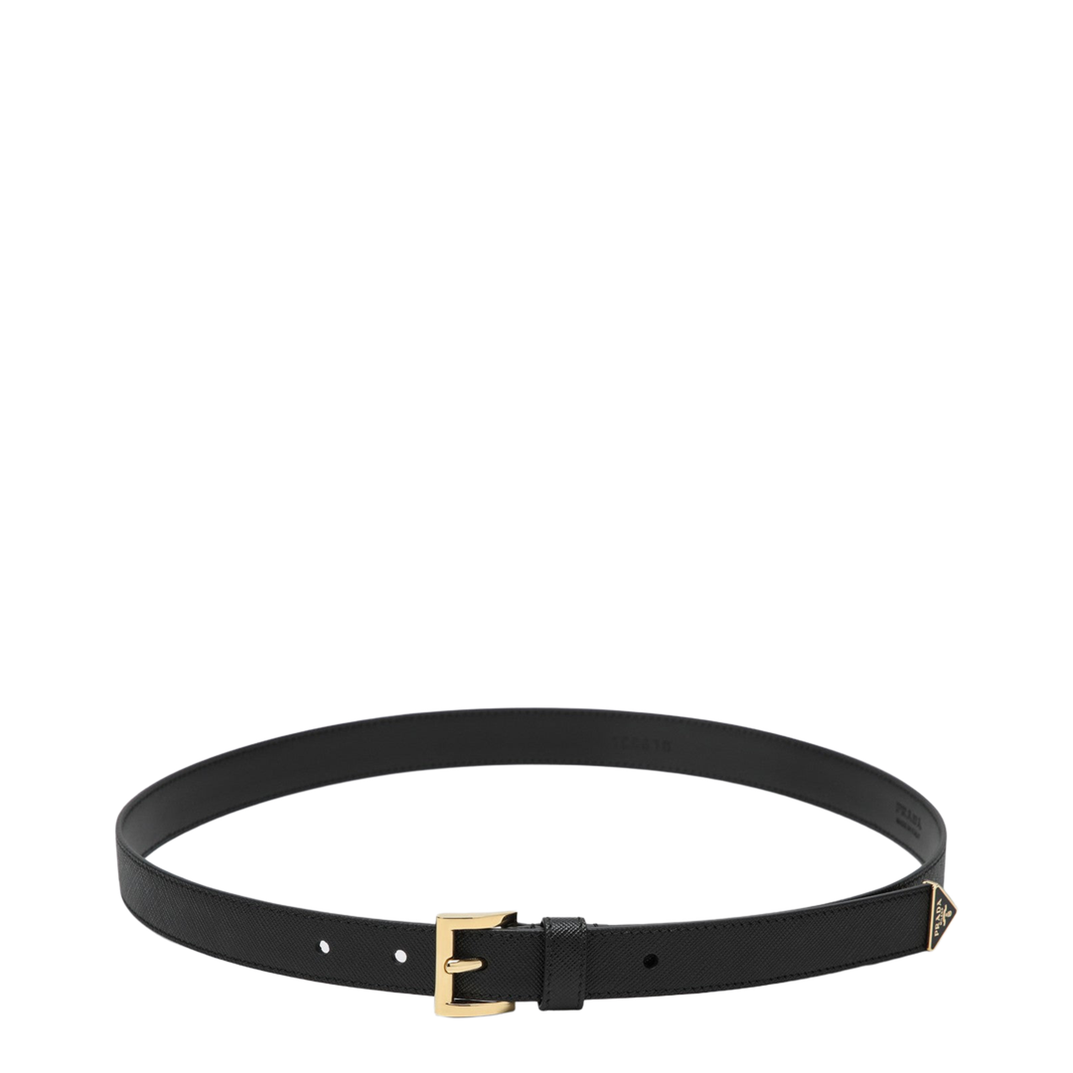 Black Leather Belt - Image 1