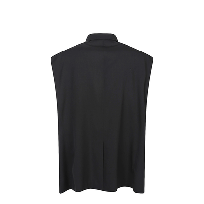 Blazer Vest Sleeveless V-Neck - Image 2