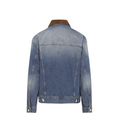 Denim Stone Wash Blouson - Image 4