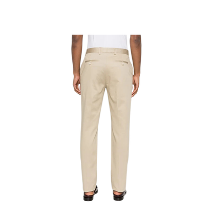 Roma Cotton Straight-Leg Trousers - Image 3