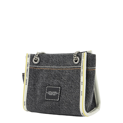 The Denim Chain Crossbody Bag - Image 4