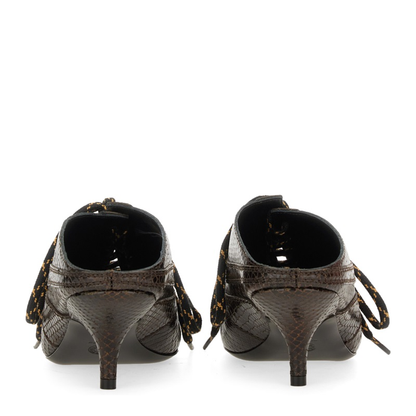 Leather Slip-on Mules - Image 3