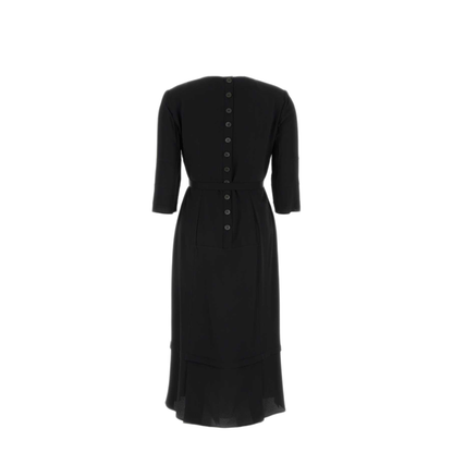 Wool And Silk Midi Dress - Image 2