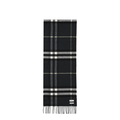 Cashmere Check Scarf - Image 2