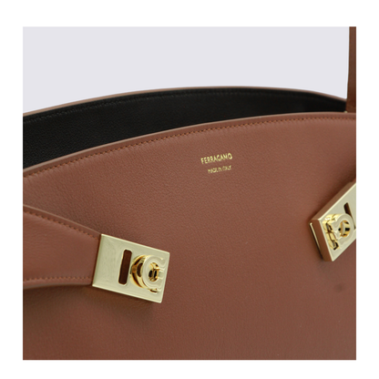 Hug Calfskin Shoulder Bag - Black - Image 8
