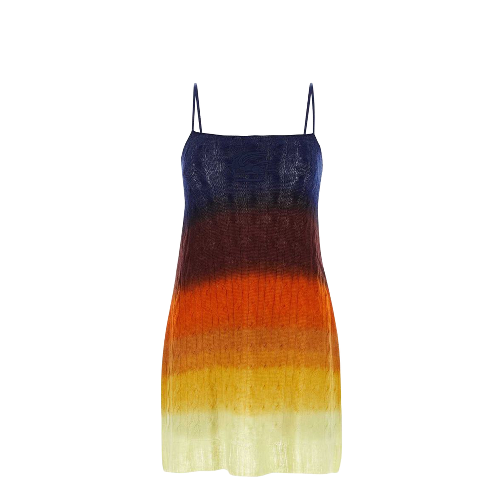 Shaded Braided Wool Mini Dress - Image 1