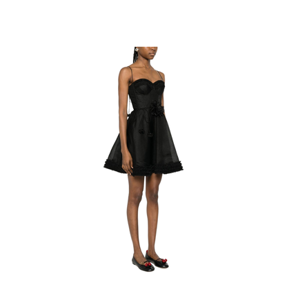 Luna Ruffle Mini Dress - Image 3