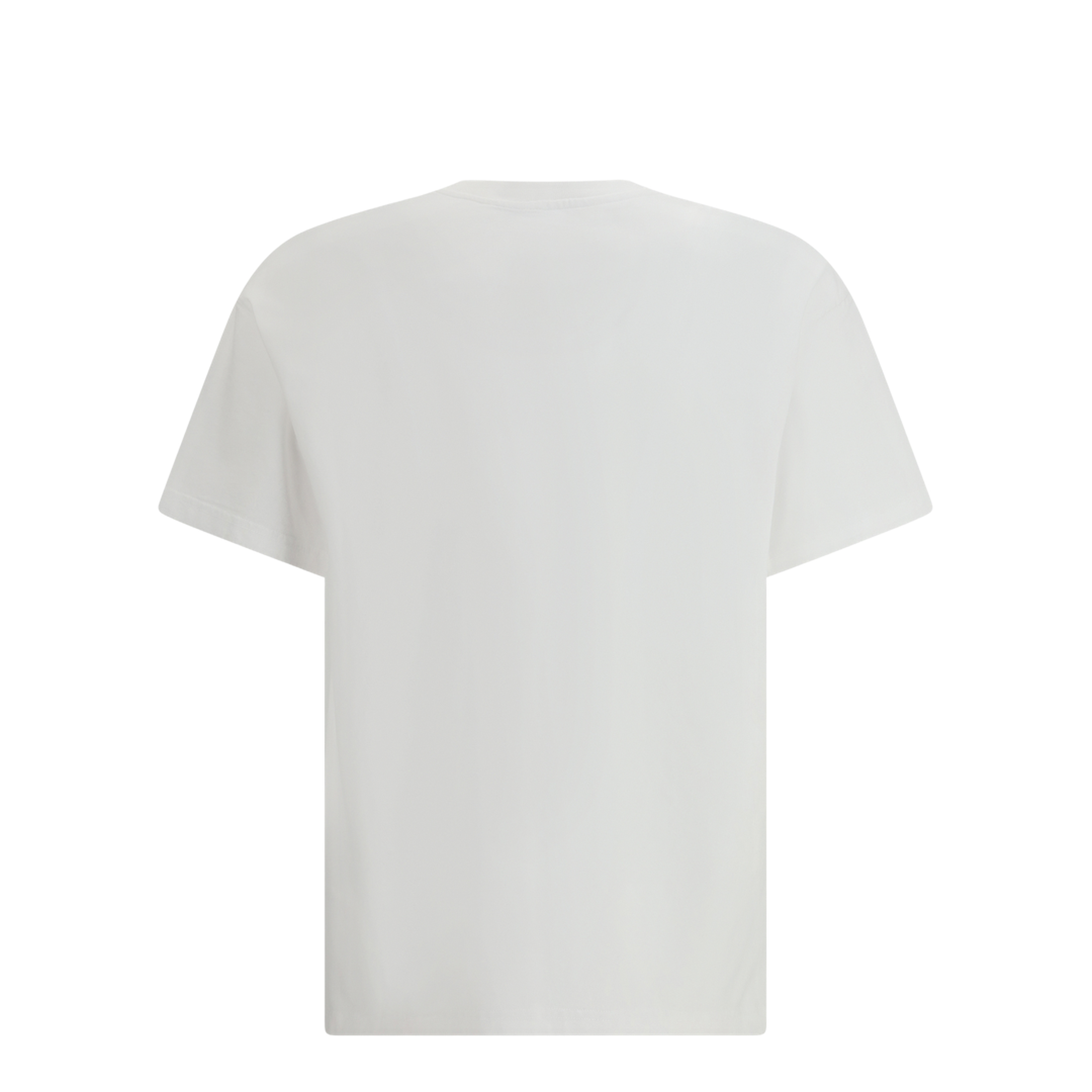 Cotton T-Shirt with Logo Patch - Image 2