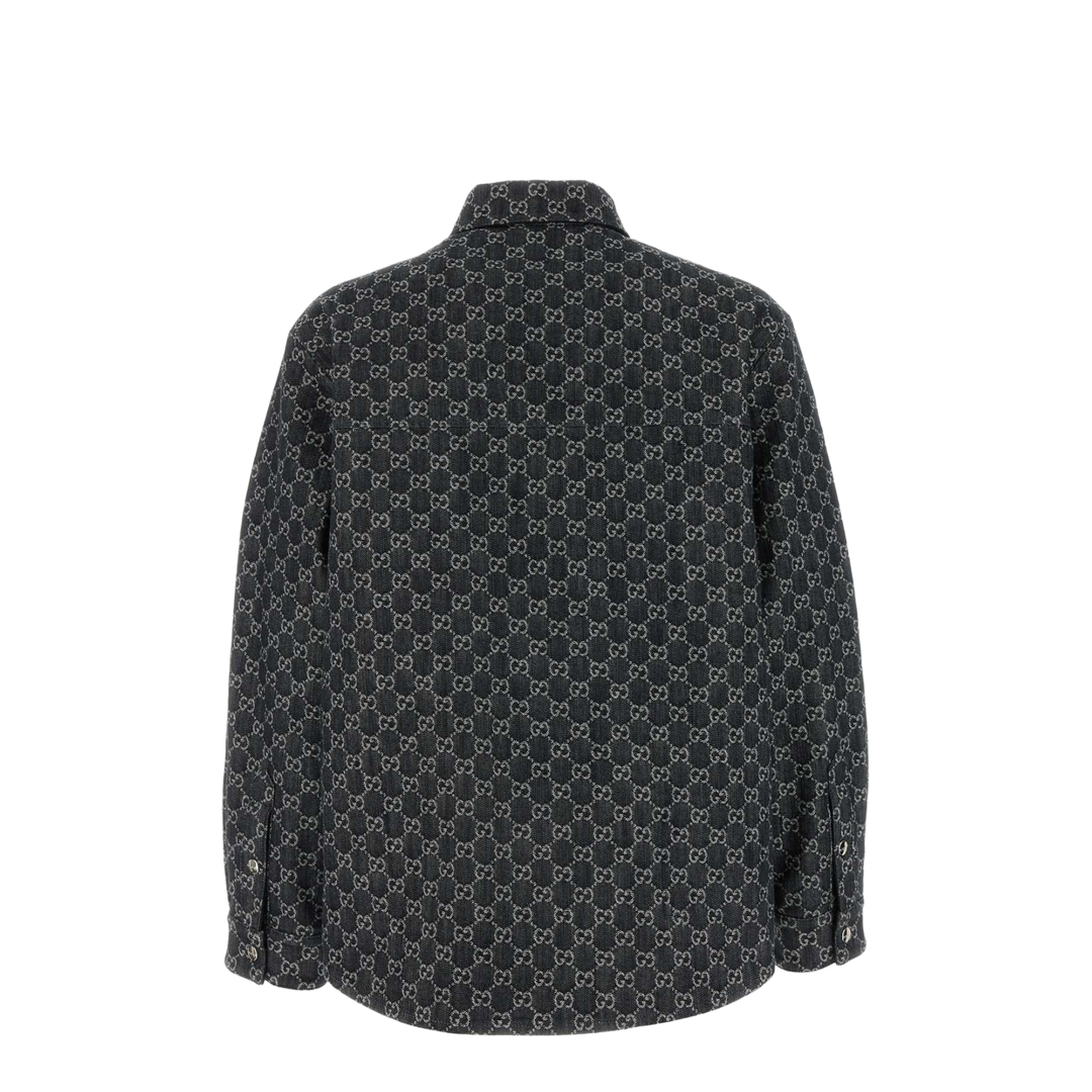 Embroidered Denim Shirt - Image 2