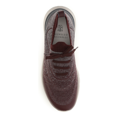 Techno Cotton Knit Sneakers Runners - Image 4