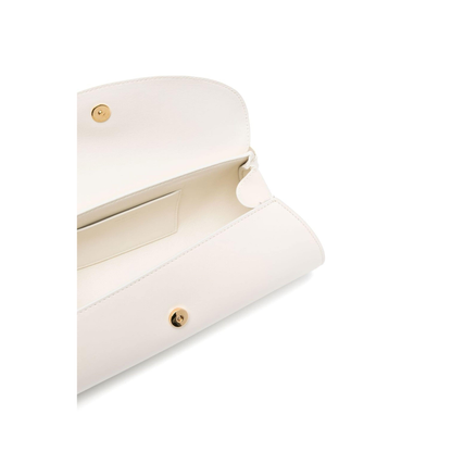 Ivory Leather Small Cannolo Shoulder Bag - Image 3