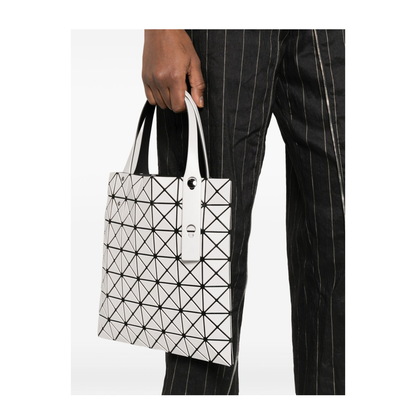 Prism Matte Small Tote Bag - Light Grey - Image 2